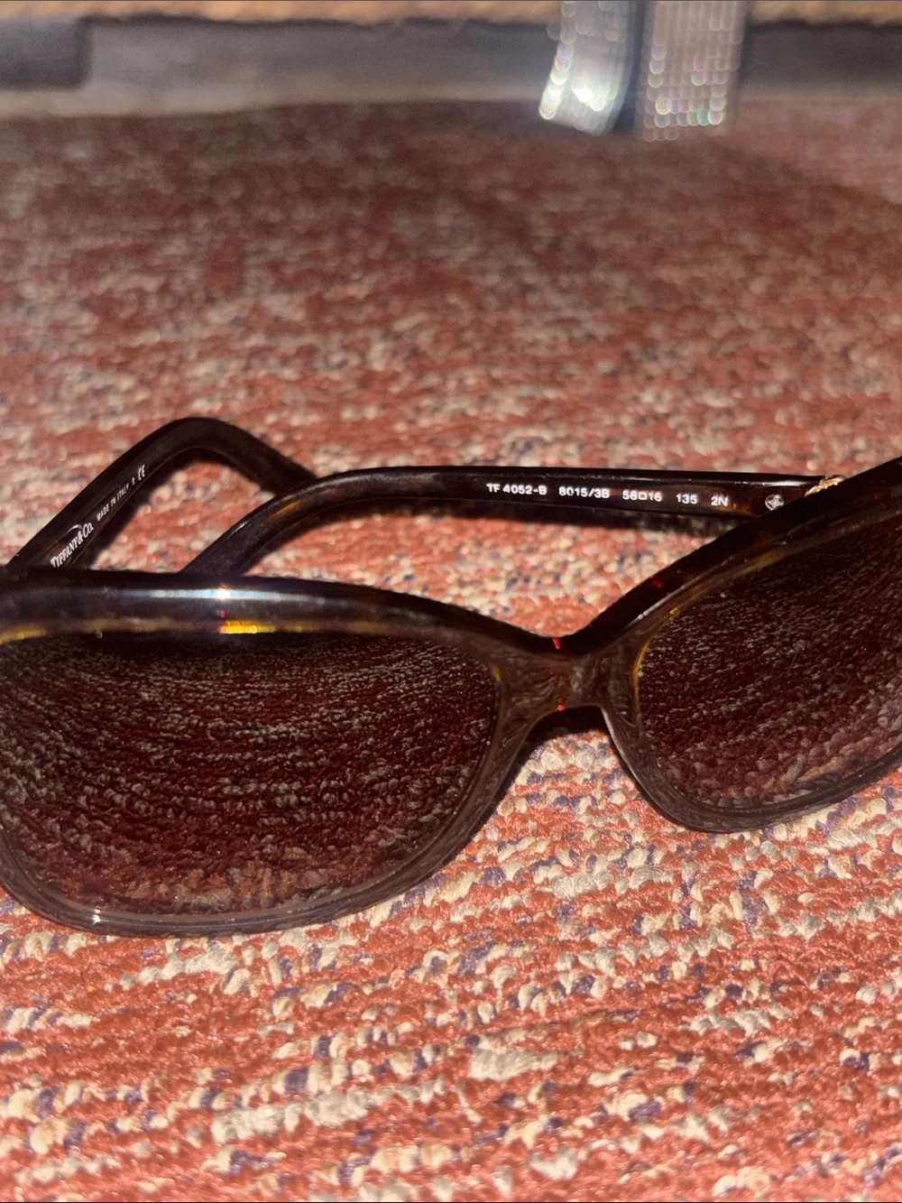 Tiffany & co vintage sunglasses tortoise shell designer sunglasses